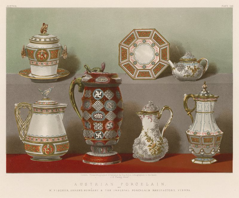 Österreichisches Porzellan von English School