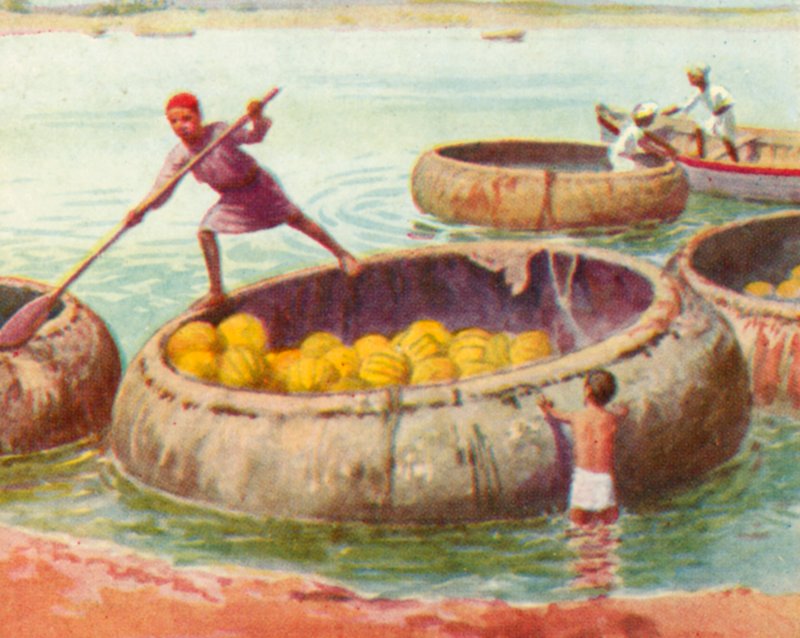 Bagdad, Gufah auf dem Tigris von English School