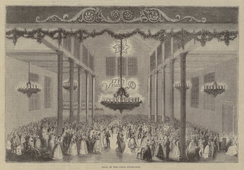 Ball in der Kornbörse von English School