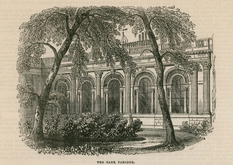 Bank of England, Gartenhof von English School