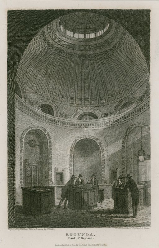 Bank of England, Sir John Soanes Rotunde von English School