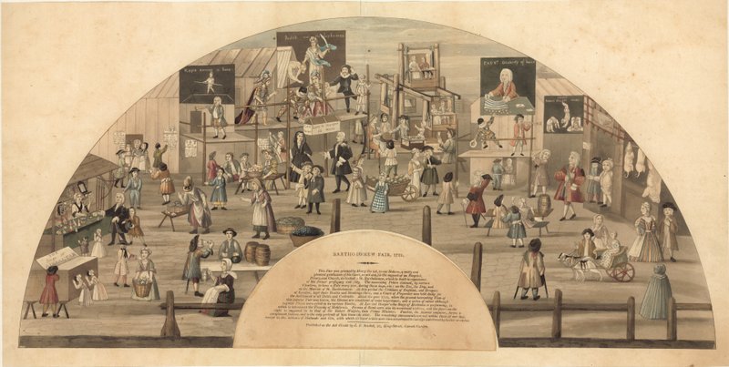 Bartholomäusmesse, 1721 von English School