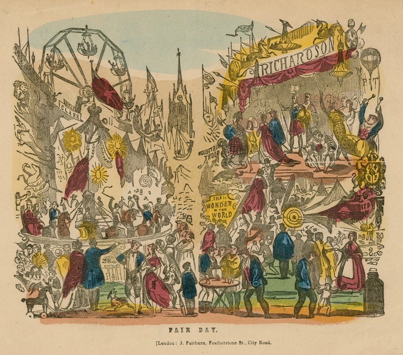 Bartholomew-Markt, London von English School