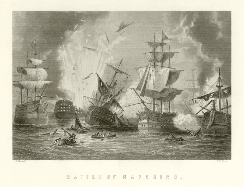 Schlacht von Navarino von English School