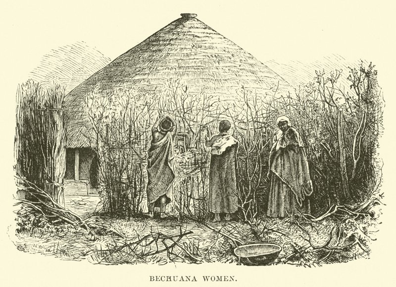 Bechuana-Frauen von English School