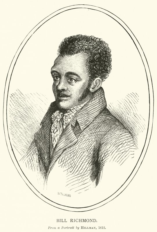 Bill Richmond, nach einem Porträt von Hillman von English School