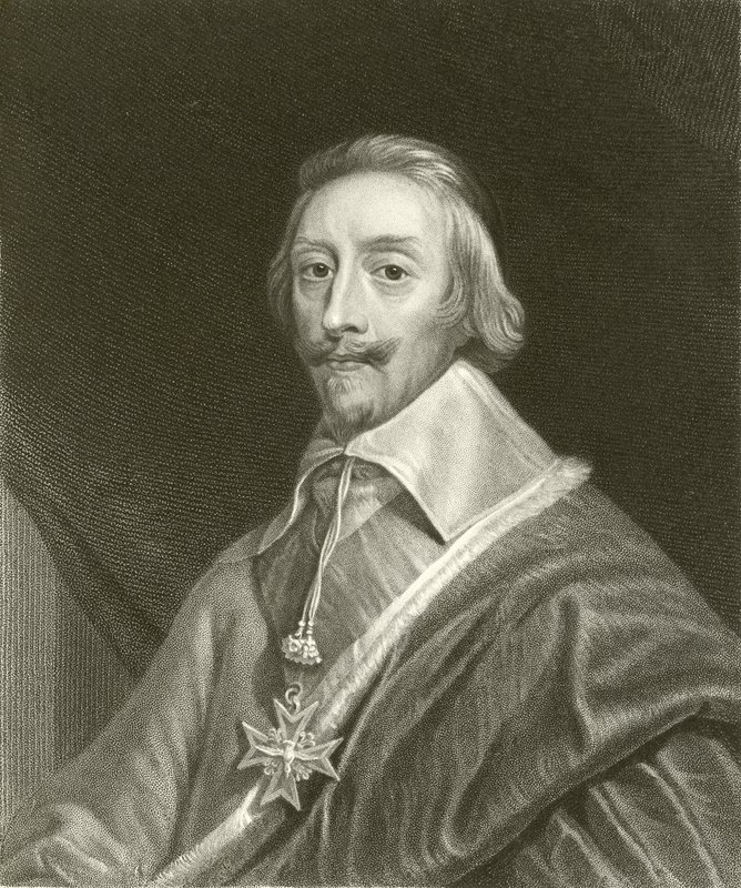 Kardinal Richelieu von English School