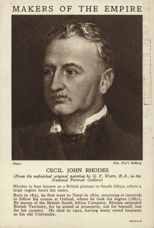 Cecil John Rhodes von English School