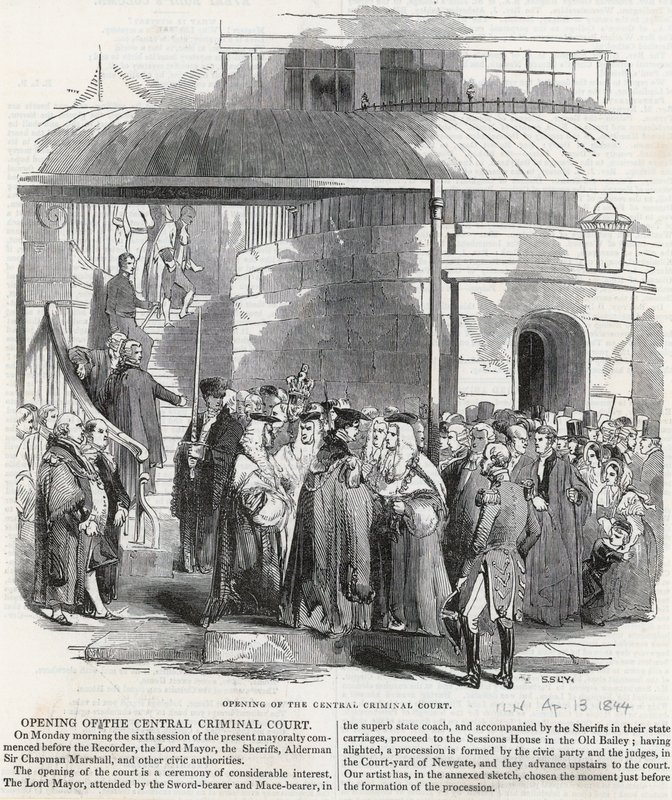 Central Criminal Court, zweites Post-Feuer-Sitzungshaus von English School