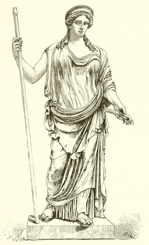 Ceres, gefunden in Ostia 1856 (Vatikanisches Museum) von English School