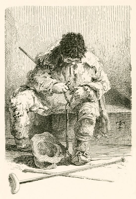 Kettenmacher, der sagte, er sei kein Bettler von English School
