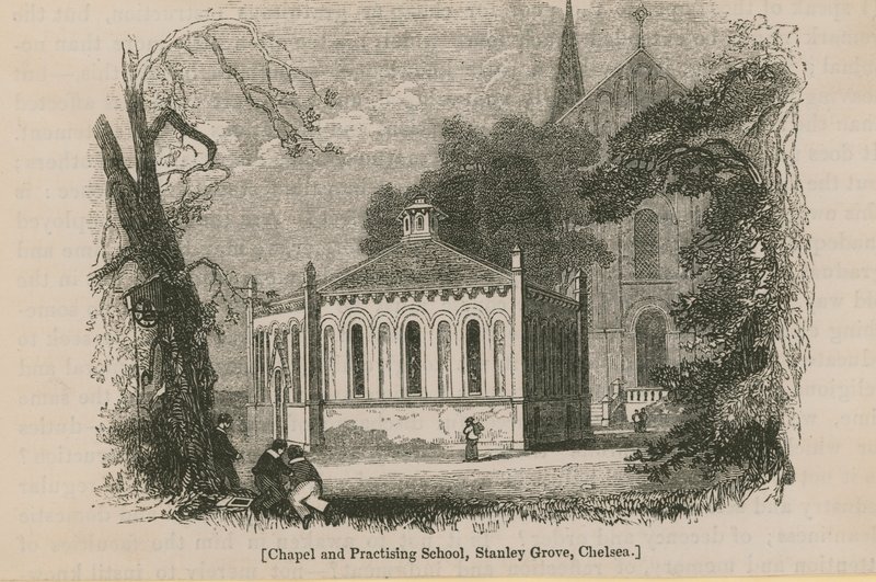 Kapelle und Übungsschule von English School
