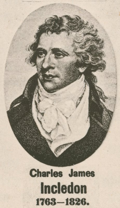 Charles James Incledon (Gravur) von English School