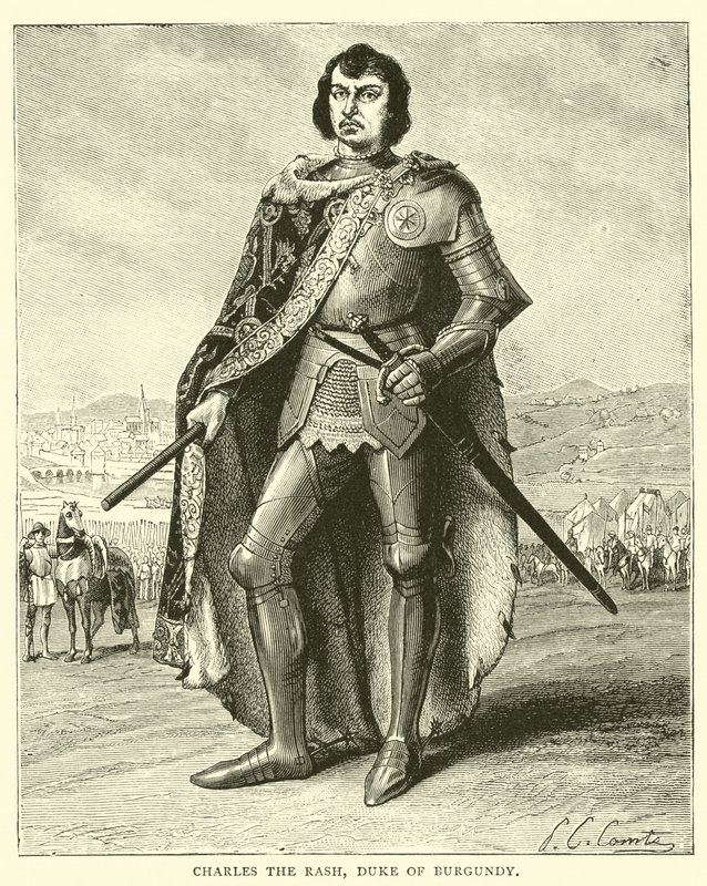 Karl der Kühne, Herzog von Burgund von English School