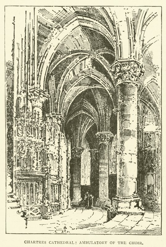 Kathedrale von Chartres, Chorumgang von English School