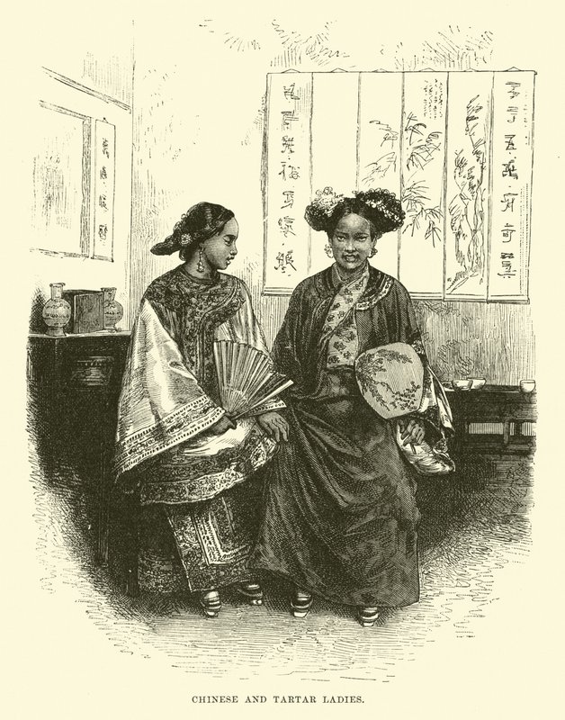 Chinesische und Tartaren Damen von English School