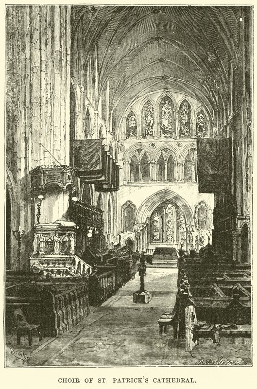 Chor der St. Patricks Kathedrale von English School