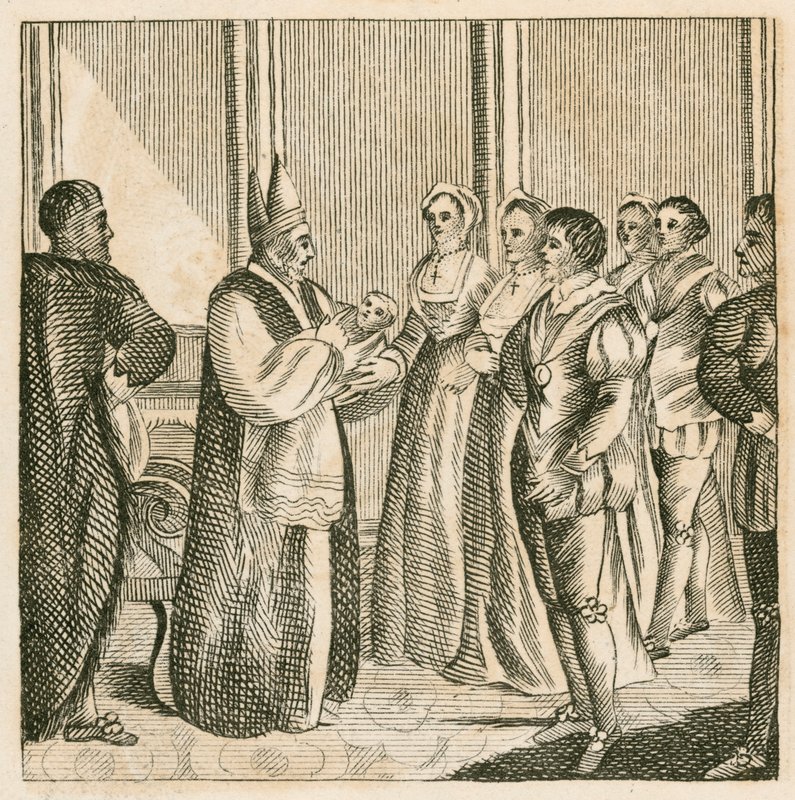 Taufe von Prinzessin Elisabeth, Tochter von König Heinrich VIII. von English School