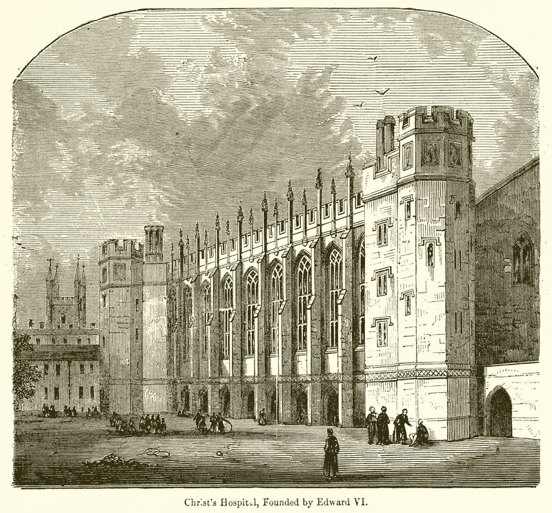 Christs Krankenhaus, gegründet von Edward VI von English School