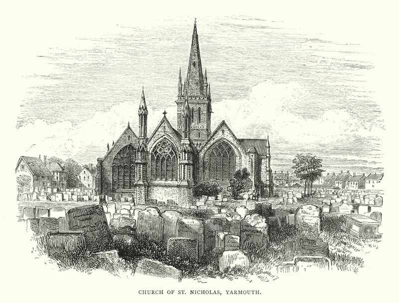 Kirche St. Nikolaus, Yarmouth von English School
