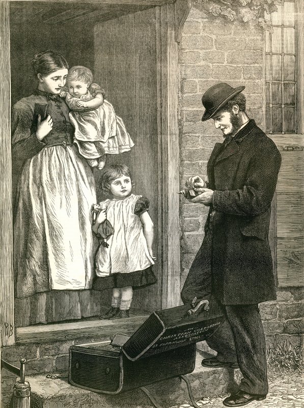 Kolporteur von English School