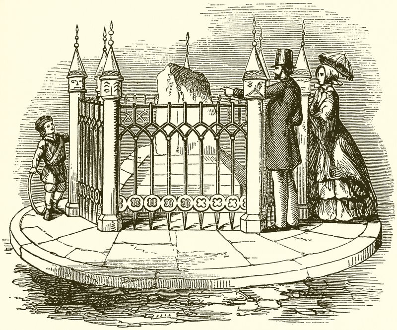 Krönungsstein in Kingston-upon-Thames von English School