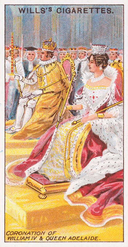 Krönung von Wilhelm IV. und Königin Adelaide von English School