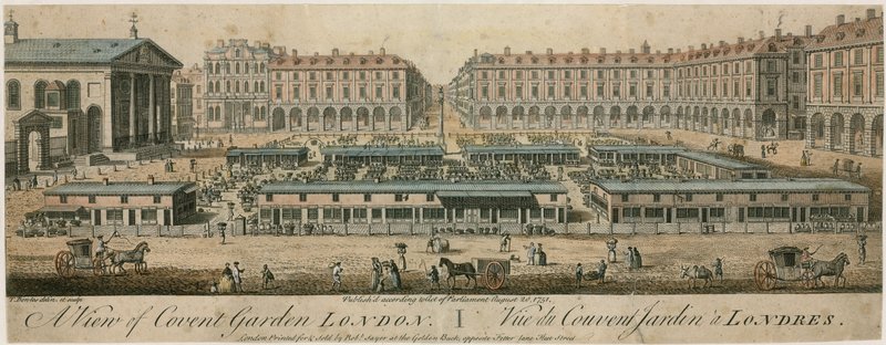 Covent Garden Market, London von English School
