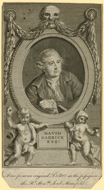 David Garrick, Schauspieler von English School