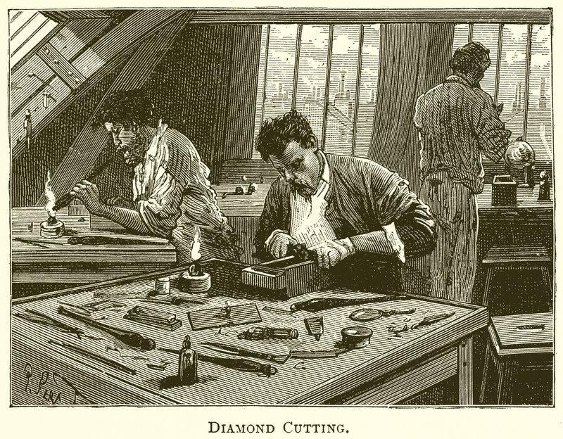 Diamantschneiden von English School
