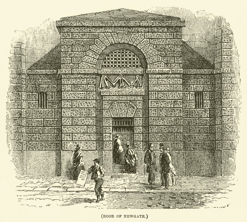 Tür von Newgate von English School