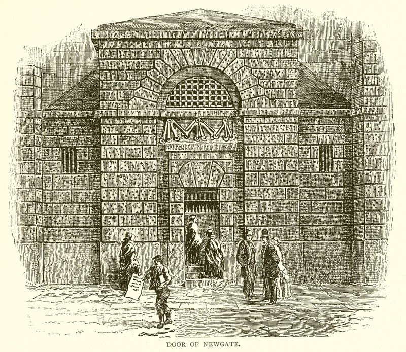 Tür von Newgate von English School