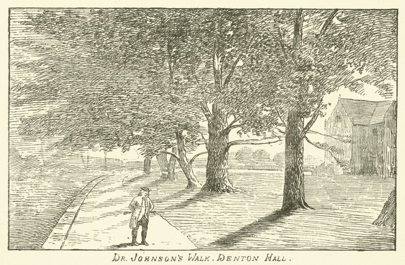 Dr. Johnsons Spaziergang, Denton Hall von English School
