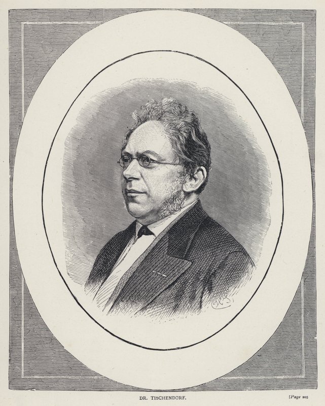Dr. Tischendorf (Stich) von English School