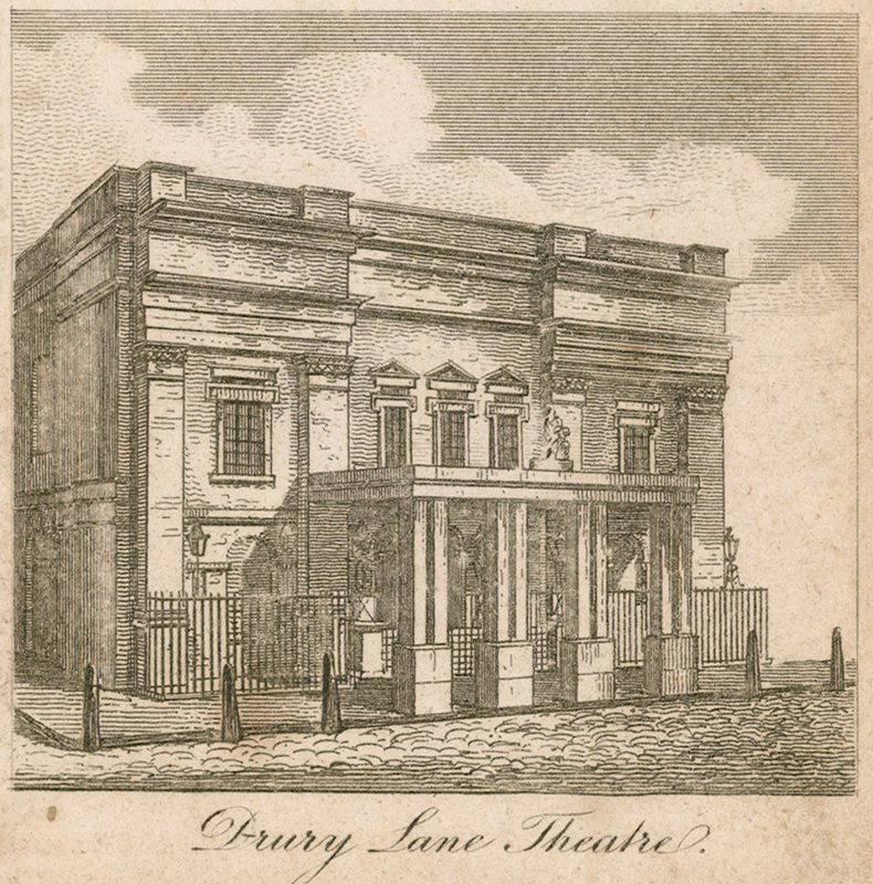 Drury Lane Theatre, London von English School