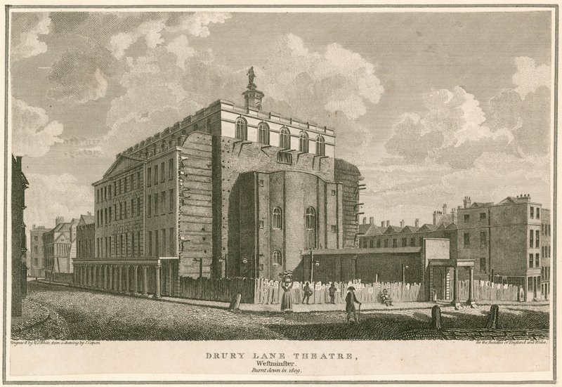 Drury Lane Theatre, Westminster, London von English School