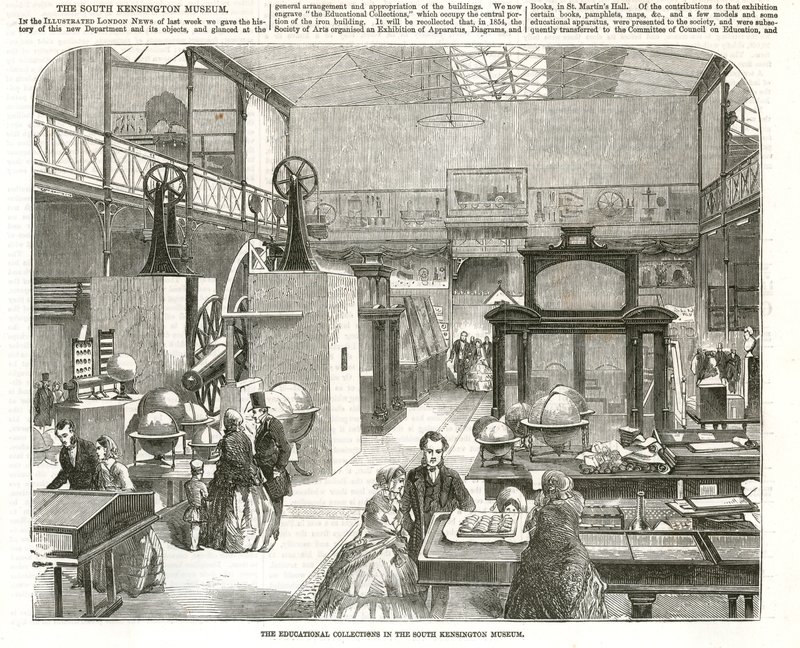 Bildungssammlungen im South Kensington Museum von English School