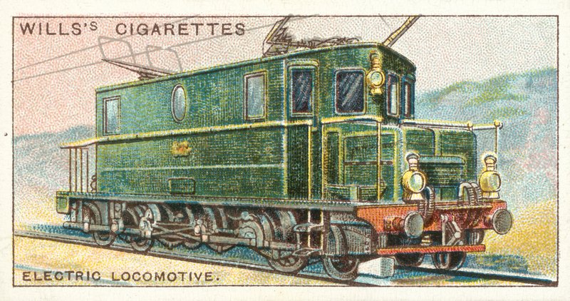 Elektrolokomotive von English School