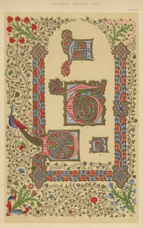 Fünfzehntes Jahrhundert (Chromolithografie) von English School