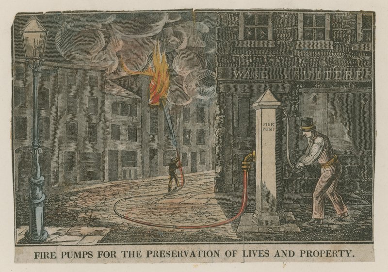 Feuerpumpen zum Schutz von Leben und Eigentum von English School