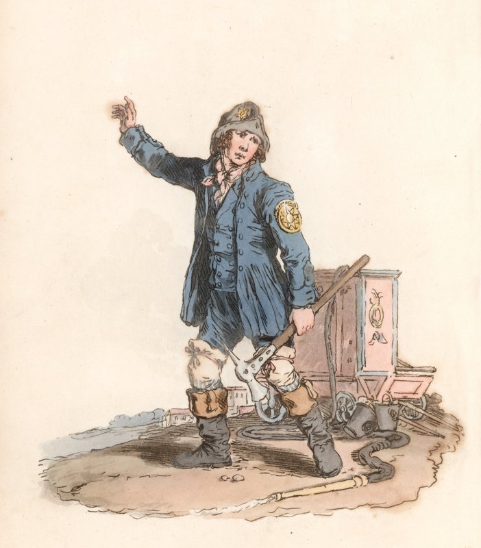 Feuerwehrmann von English School