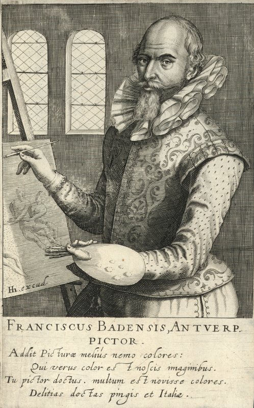 Frans Badens, Maler aus Antwerpen von English School