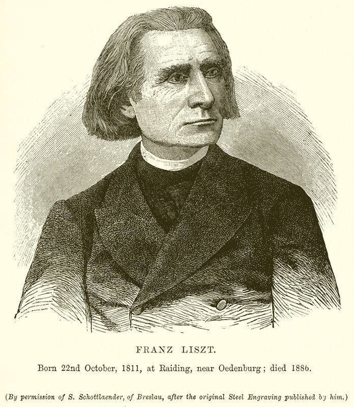 Franz Liszt von English School