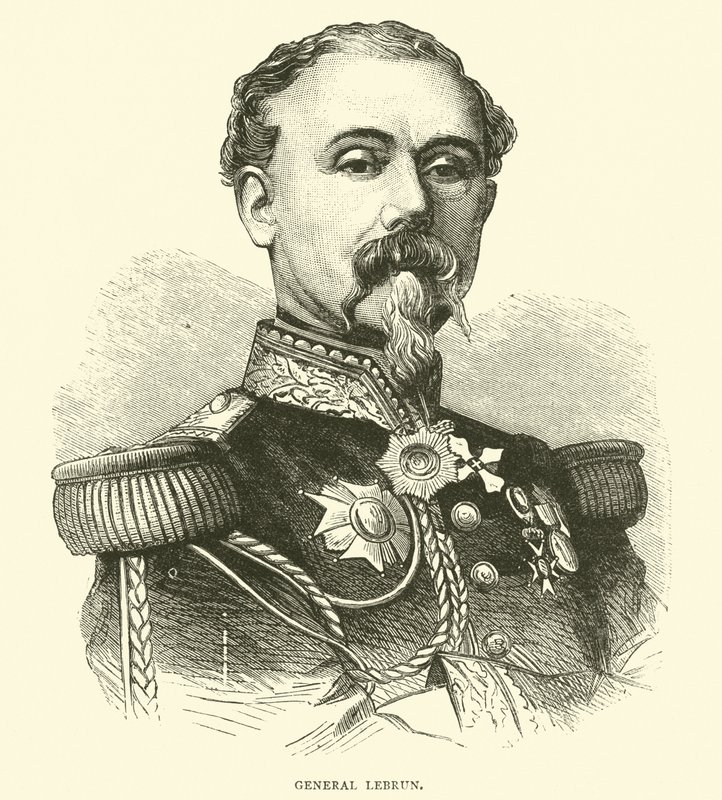 General Lebrun, Mai 1871 von English School