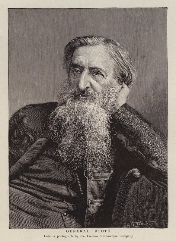 General William Booth, britischer Gründer der Heilsarmee von English School