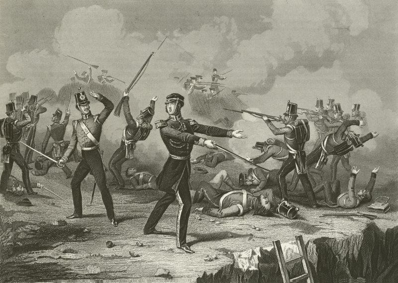 General Windham im Redan, 8. September 1855 von English School