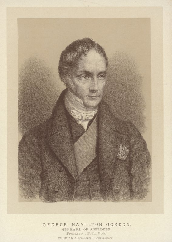 George Hamilton-Gordon, 4. Earl of Aberdeen von English School