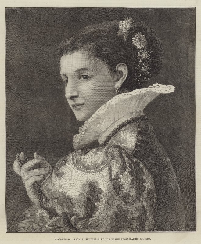 Giacometta (Stich) von English School