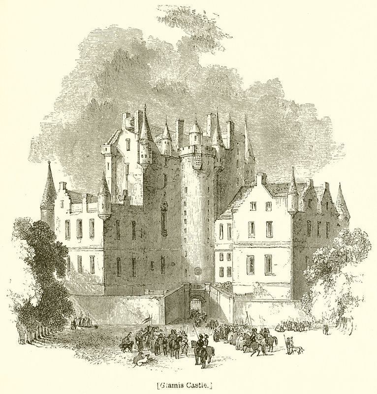 Glamis Castle von English School