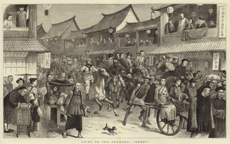 Auf dem Weg zum Shanghai Derby von English School